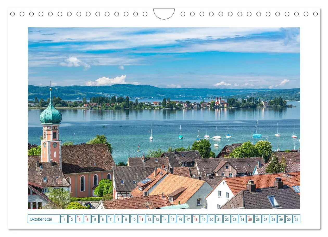 Bild: 9783457316092 | Allensbach am Bodensee (Wandkalender 2026 DIN A4 quer), CALVENDO...