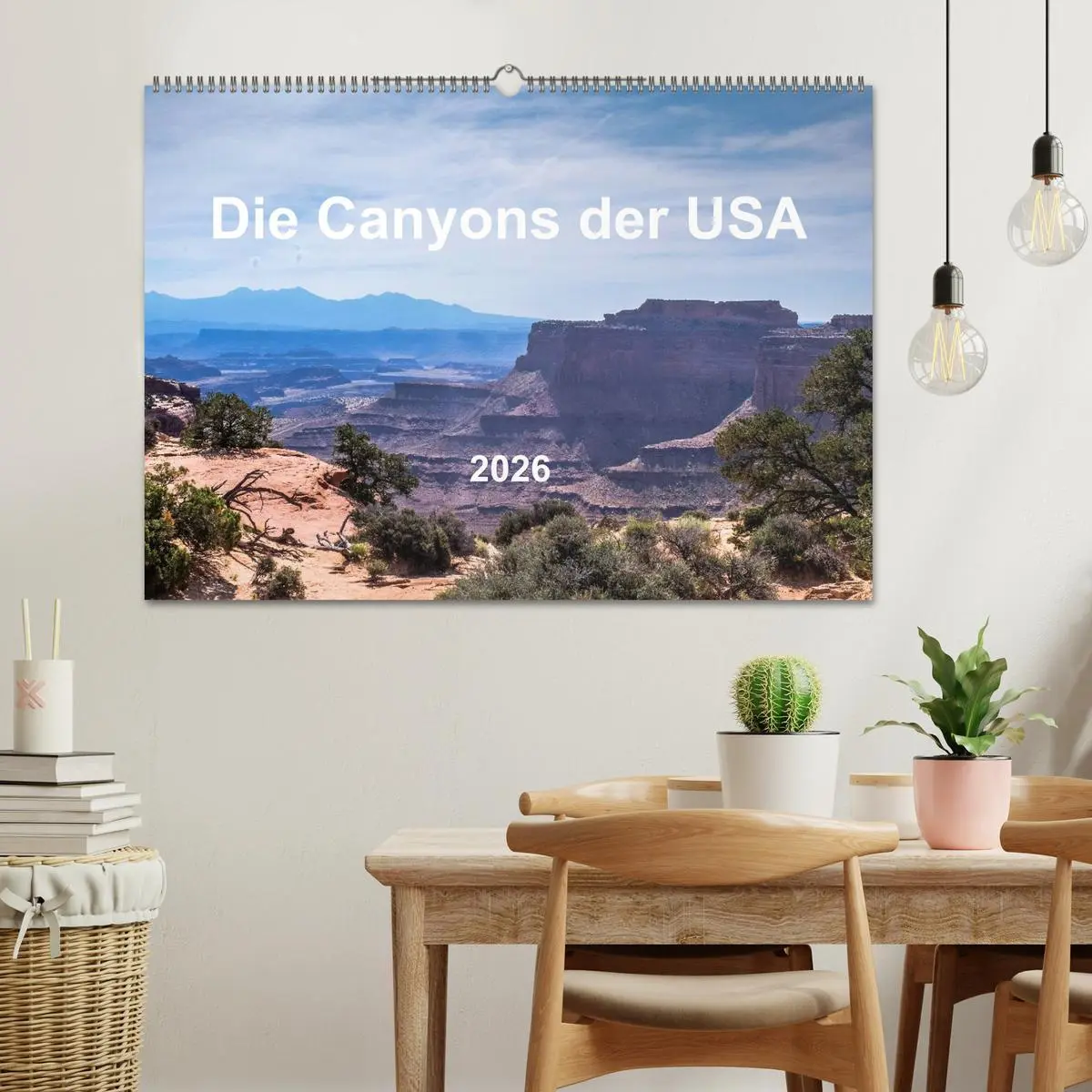 Bild: 9783516026092 | Die Canyons der USA (Wandkalender 2026 DIN A2 quer), CALVENDO...