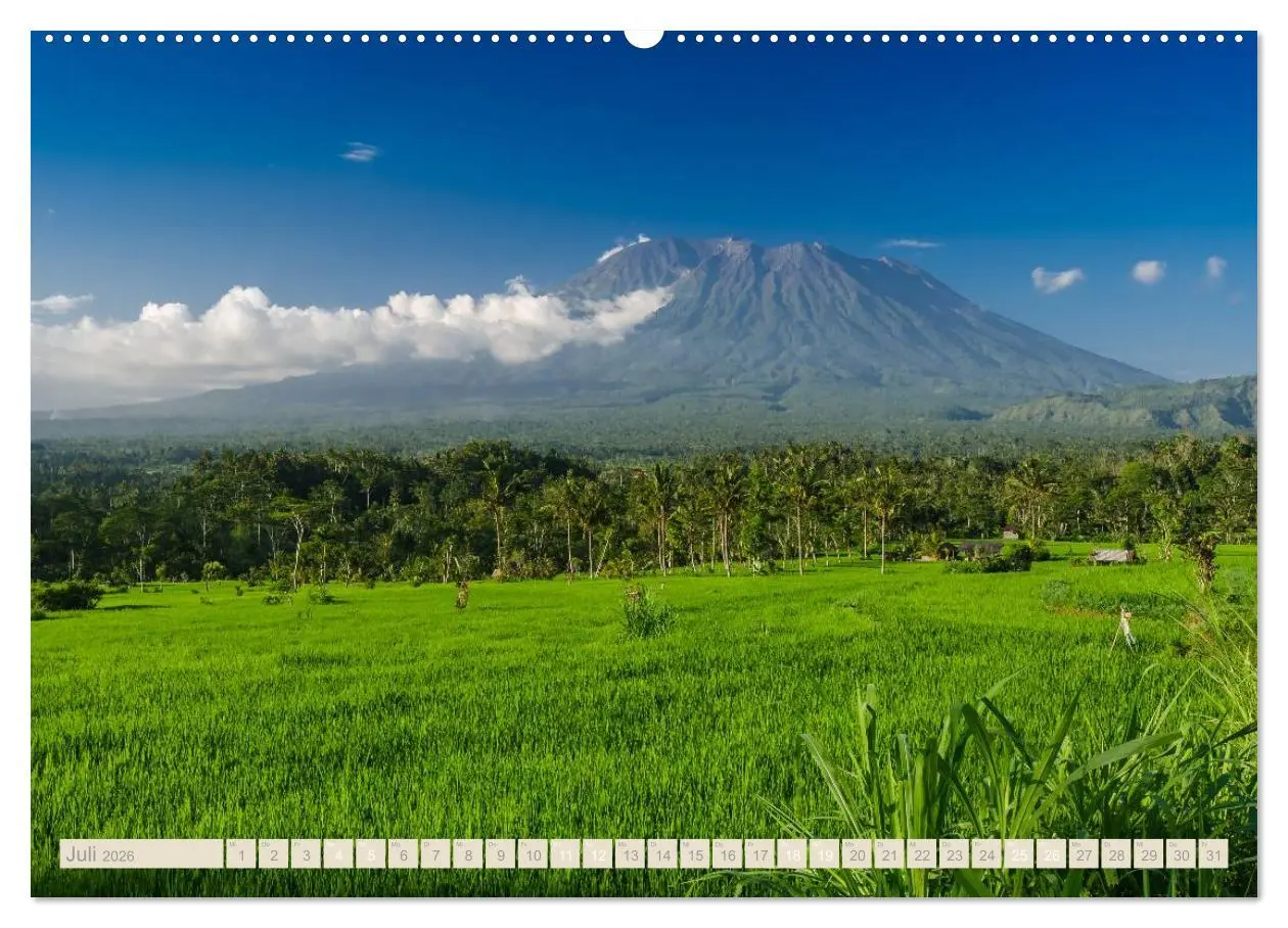 Bild: 9783516196092 | Bali (hochwertiger Premium Wandkalender 2026 DIN A2 quer),...