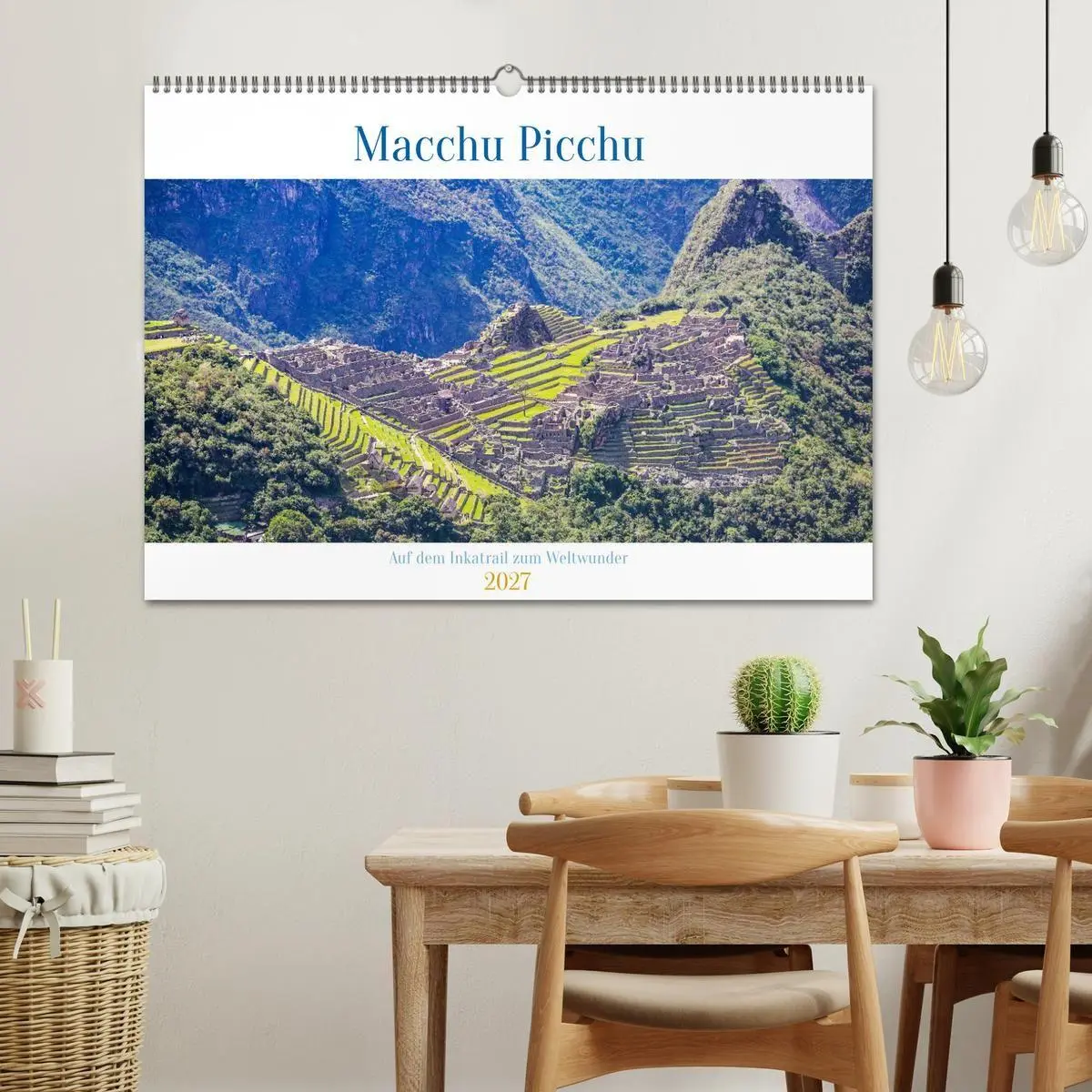 Bild: 9783516886092 | Macchu Picchu (Wandkalender 2027 DIN A2 quer), CALVENDO Monatskalender