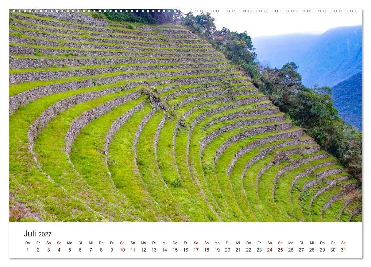 Bild: 9783516886092 | Macchu Picchu (Wandkalender 2027 DIN A2 quer), CALVENDO Monatskalender