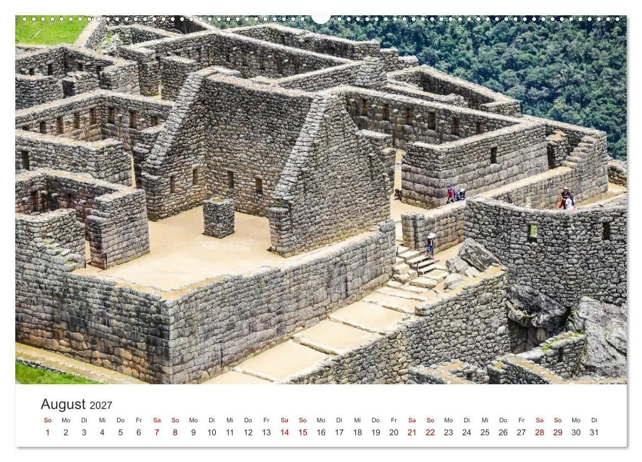 Bild: 9783516886092 | Macchu Picchu (Wandkalender 2027 DIN A2 quer), CALVENDO Monatskalender