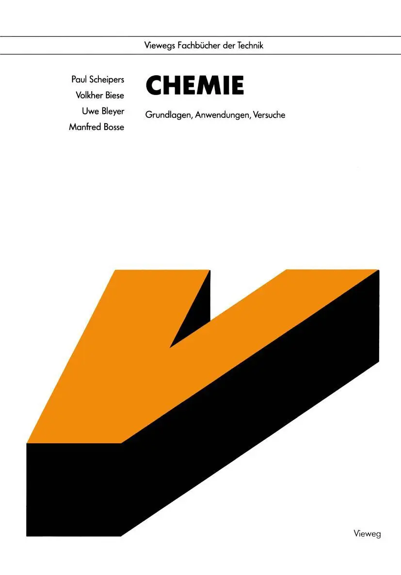 Cover: 9783528146092 | Chemie | Grundlagen, Anwendungen, Versuche | Volkher Biese | Buch
