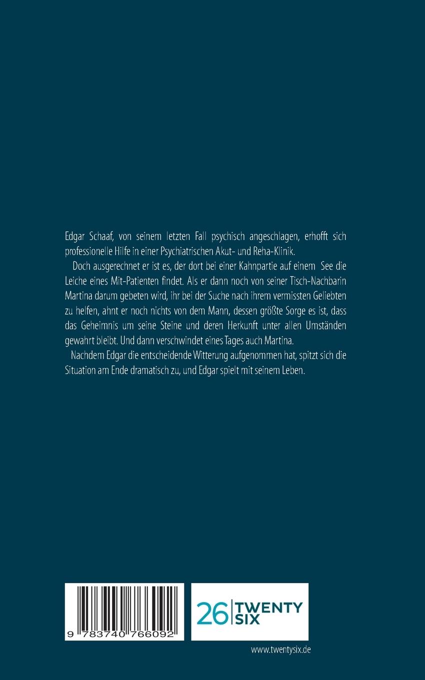 Rückseite: 9783740766092 | Schaafssteine | Pit Ferman | Taschenbuch | Edgar Schaaf-Krimi | 348 S.