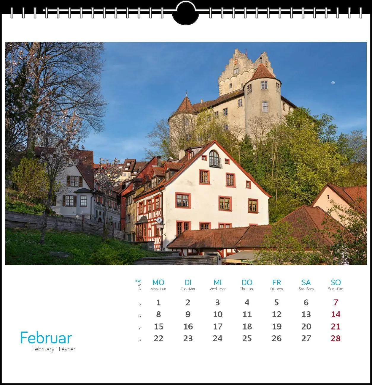Bild: 9783861926092 | Bodensee 2027 | Postkarten-Tischkalender | Holger Spiering | Kalender