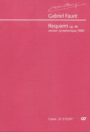 Cover: 9790007076092 | Requiem | version symphonique. Studienpartitur | Gabriel Fauré (u. a.)