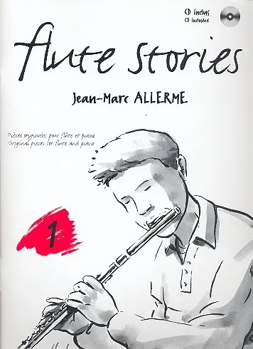 Cover: 9790230966092 | Flute stories Vol.1 | Jean-Marc Allerme | Buch + CD | Lemoine