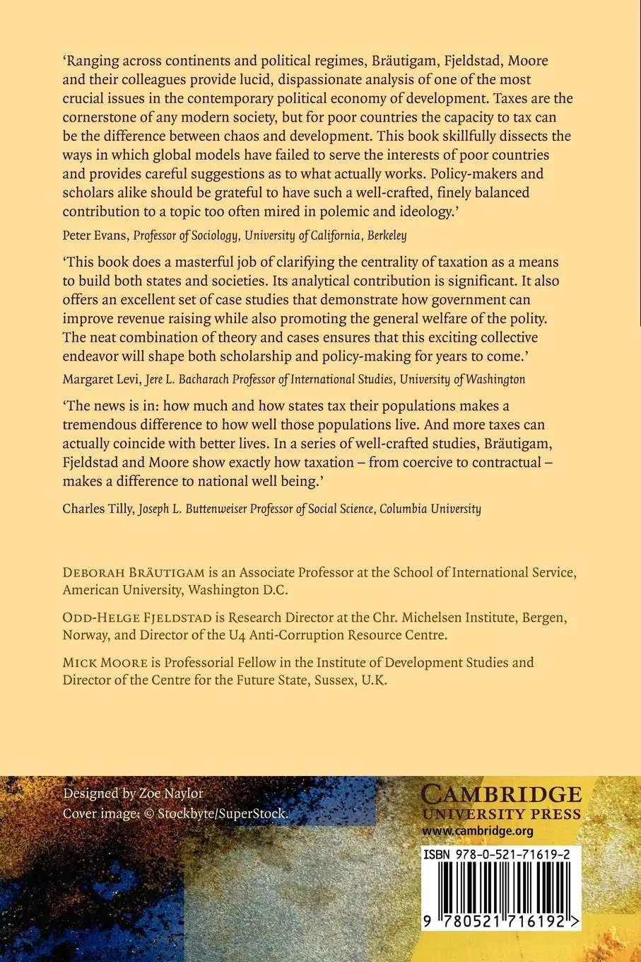 Rückseite: 9780521716192 | Taxation and State-Building in Developing Countries | Taschenbuch