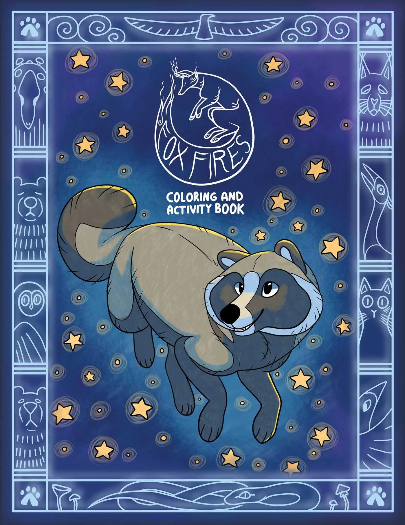 Cover: 9781952126192 | Fox Fires Coloring and Activity Book | Emilia Ojala | Taschenbuch