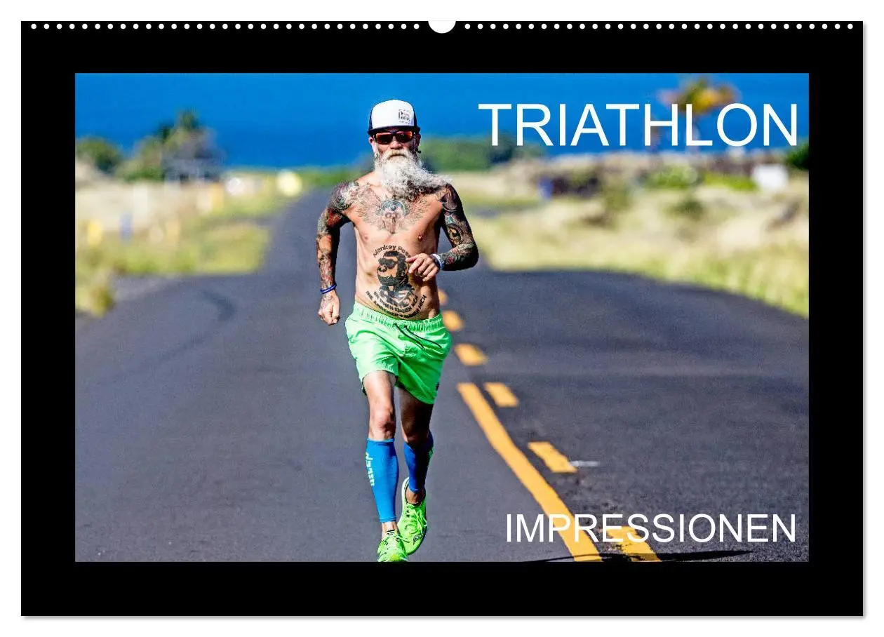 Cover: 9783457476192 | TRIATHLON Impressionen (Wandkalender 2026 DIN A2 quer), CALVENDO...