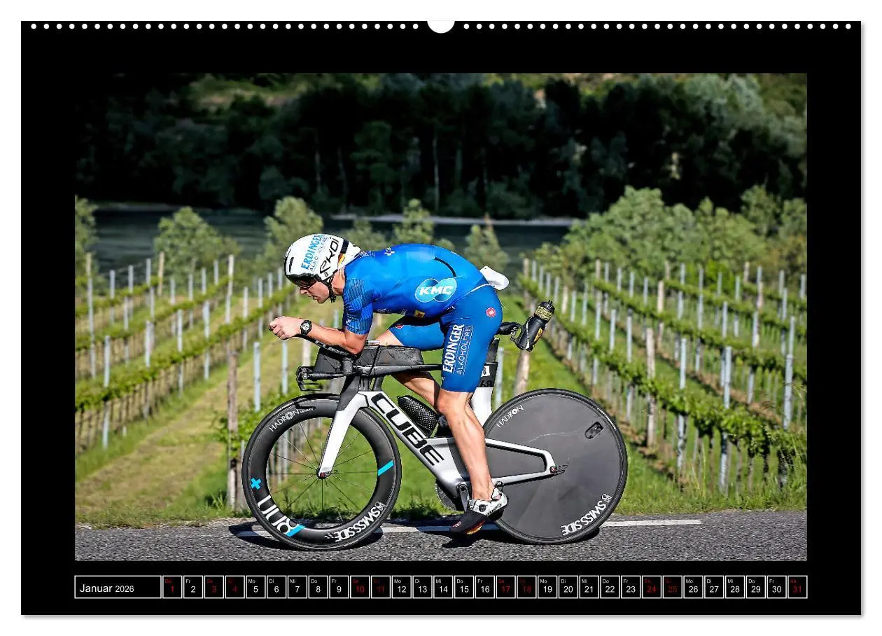 Bild: 9783457476192 | TRIATHLON Impressionen (Wandkalender 2026 DIN A2 quer), CALVENDO...