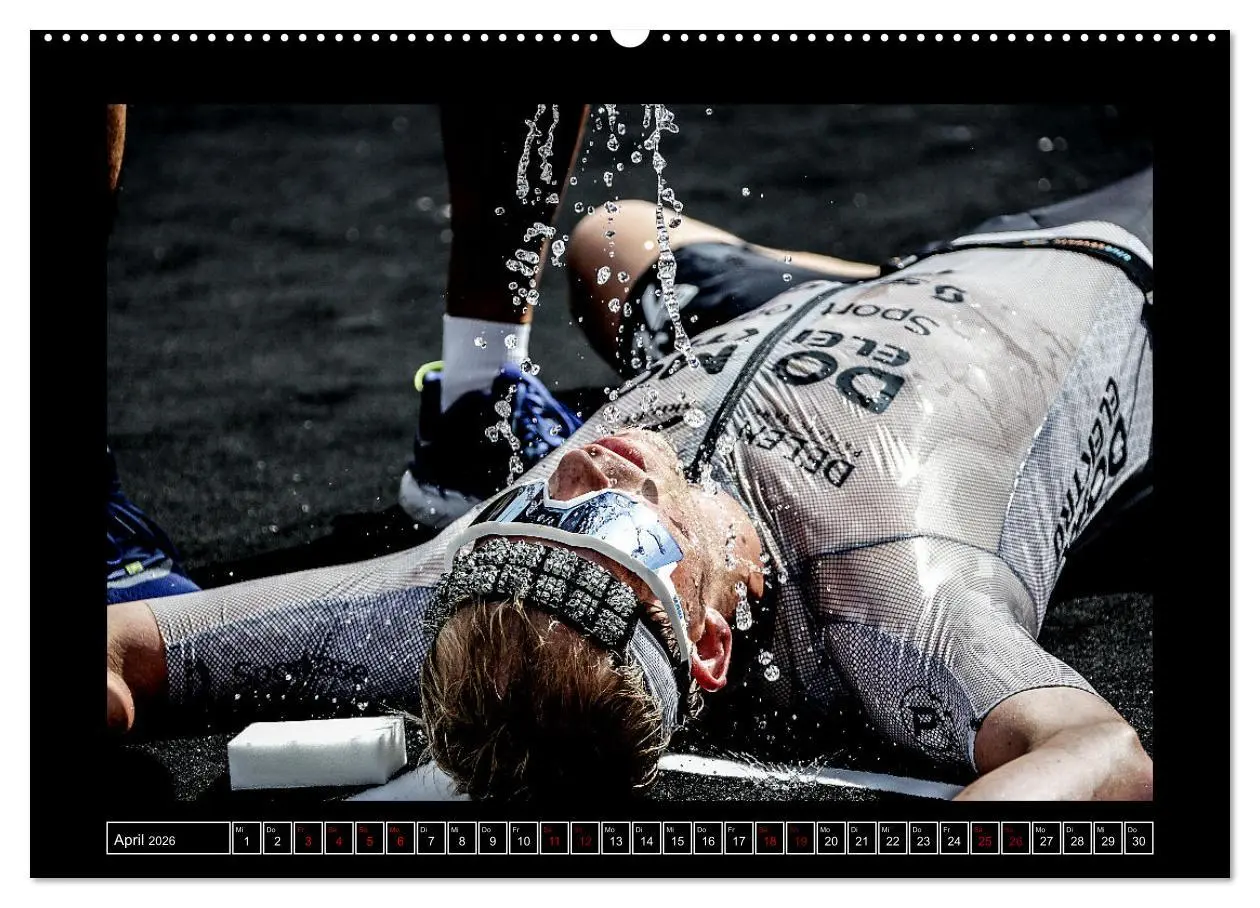 Bild: 9783457476192 | TRIATHLON Impressionen (Wandkalender 2026 DIN A2 quer), CALVENDO...