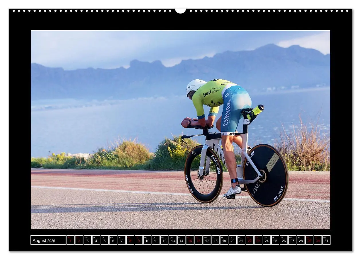 Bild: 9783457476192 | TRIATHLON Impressionen (Wandkalender 2026 DIN A2 quer), CALVENDO...