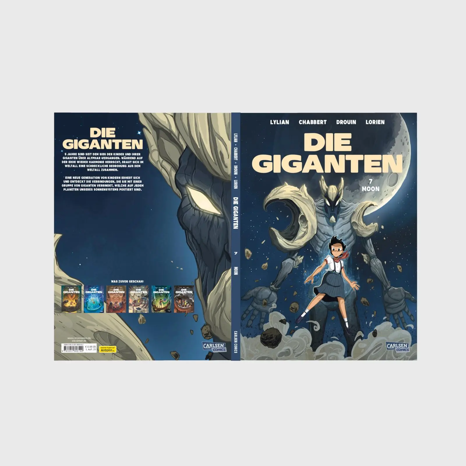 Bild: 9783551806192 | Die Giganten 7: Moon | Lylian | Taschenbuch | Die Giganten | 56 S.