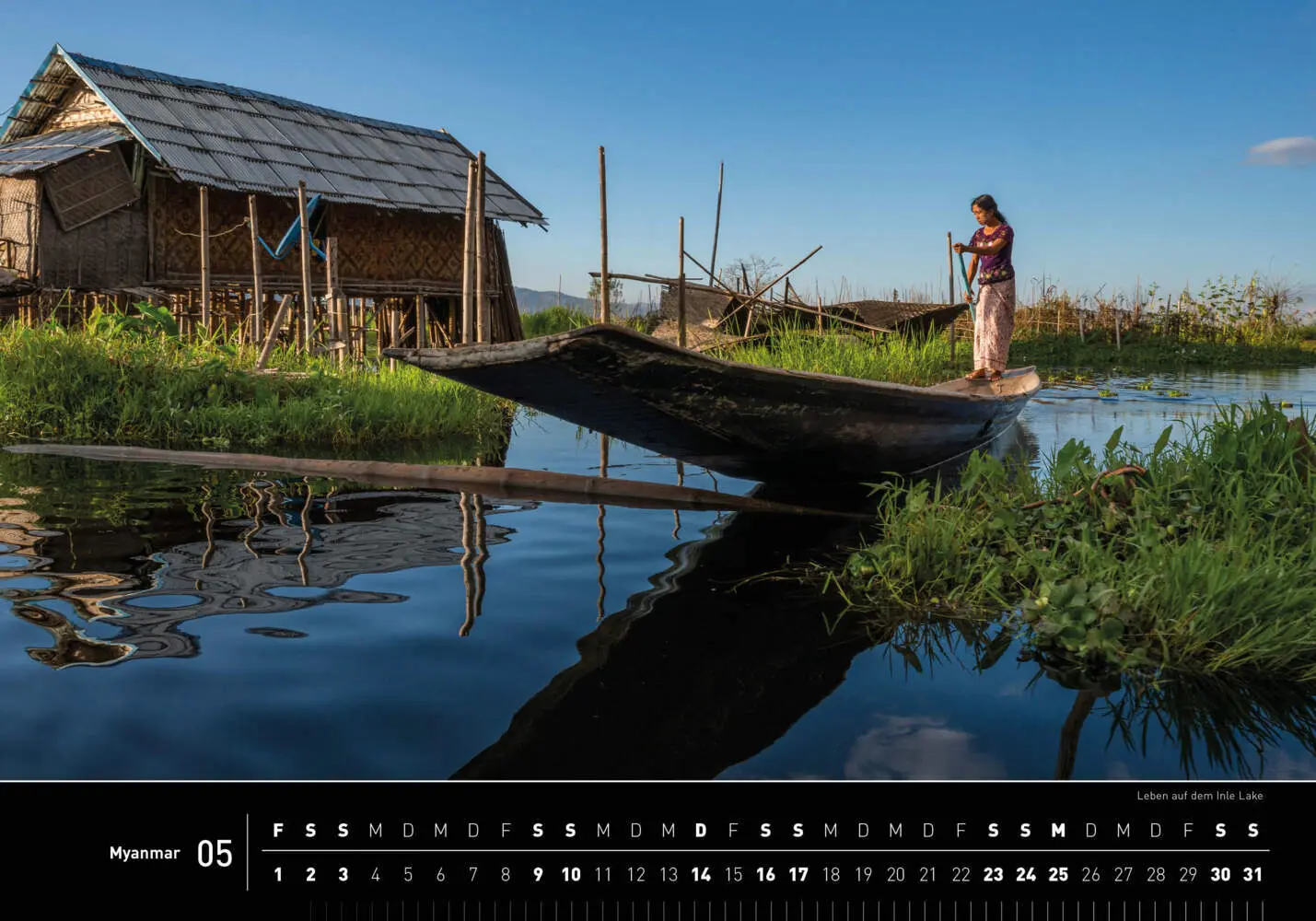 Bild: 9783968556192 | Myanmar Premiumkalender 2026 | Stefan Tschumi | Kalender | 14 S.