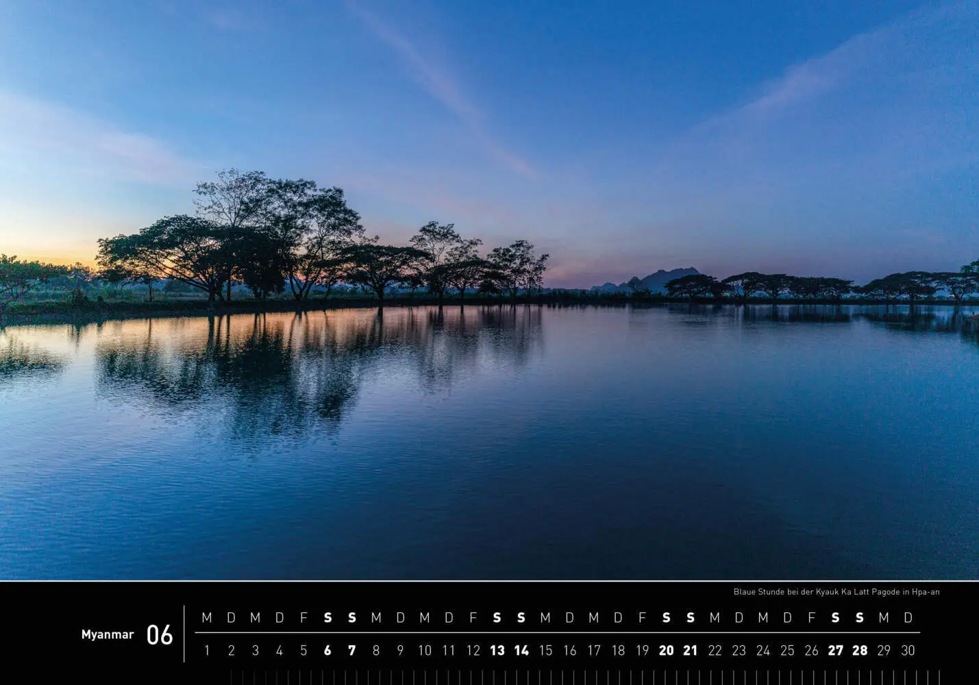 Bild: 9783968556192 | Myanmar Premiumkalender 2026 | Stefan Tschumi | Kalender | 14 S.