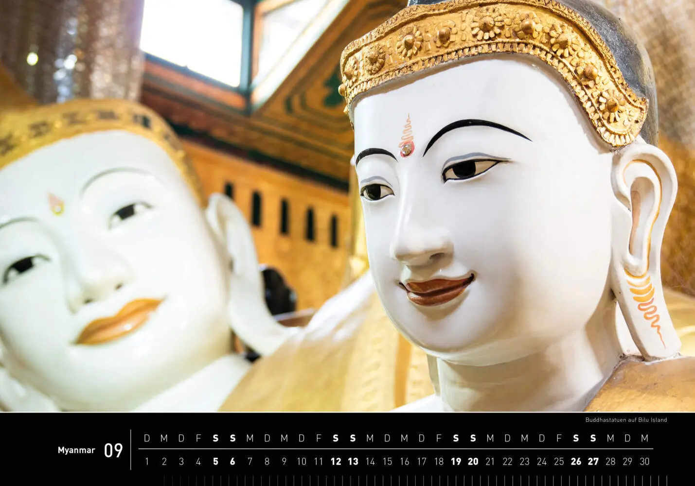 Bild: 9783968556192 | Myanmar Premiumkalender 2026 | Stefan Tschumi | Kalender | 14 S.
