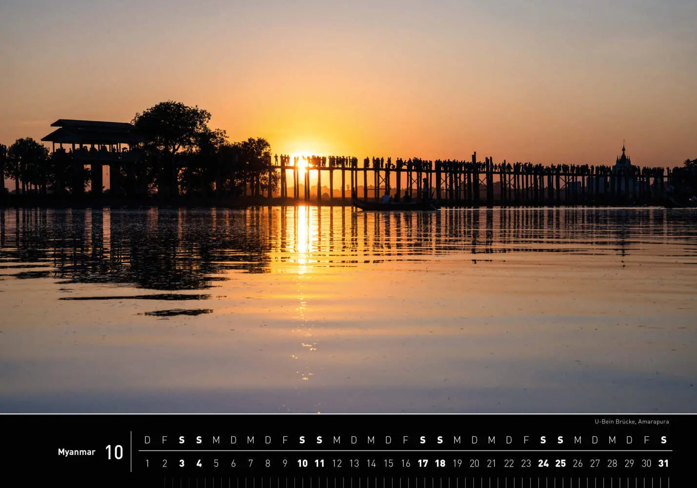 Bild: 9783968556192 | Myanmar Premiumkalender 2026 | Stefan Tschumi | Kalender | 14 S.