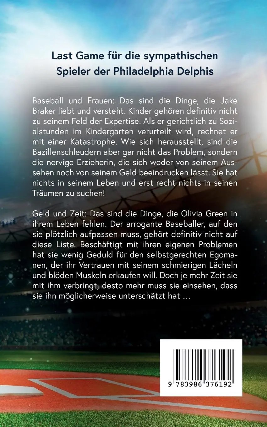 Rückseite: 9783986376192 | Homerun zu dir | Saskia Louis | Taschenbuch | Baseball Love | 336 S.