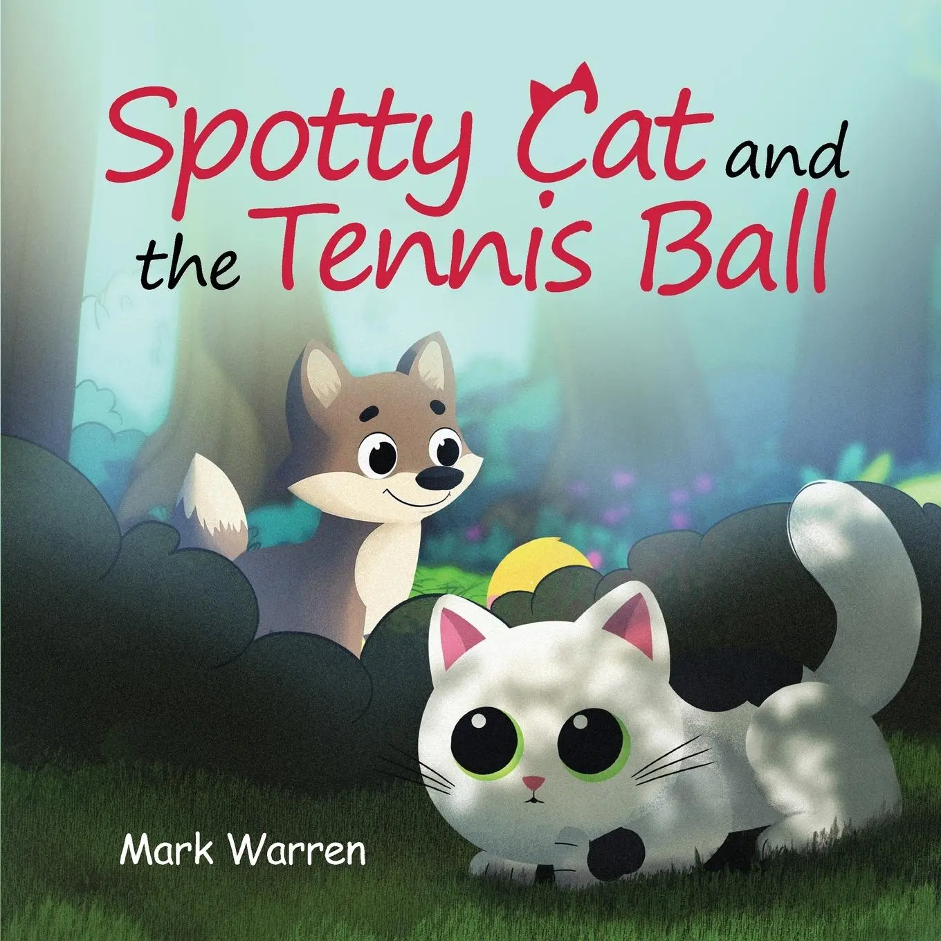 Cover: 9781968296292 | Spotty Cat and the Tennis Ball | Spotty Cat Bedtime Series | Warren