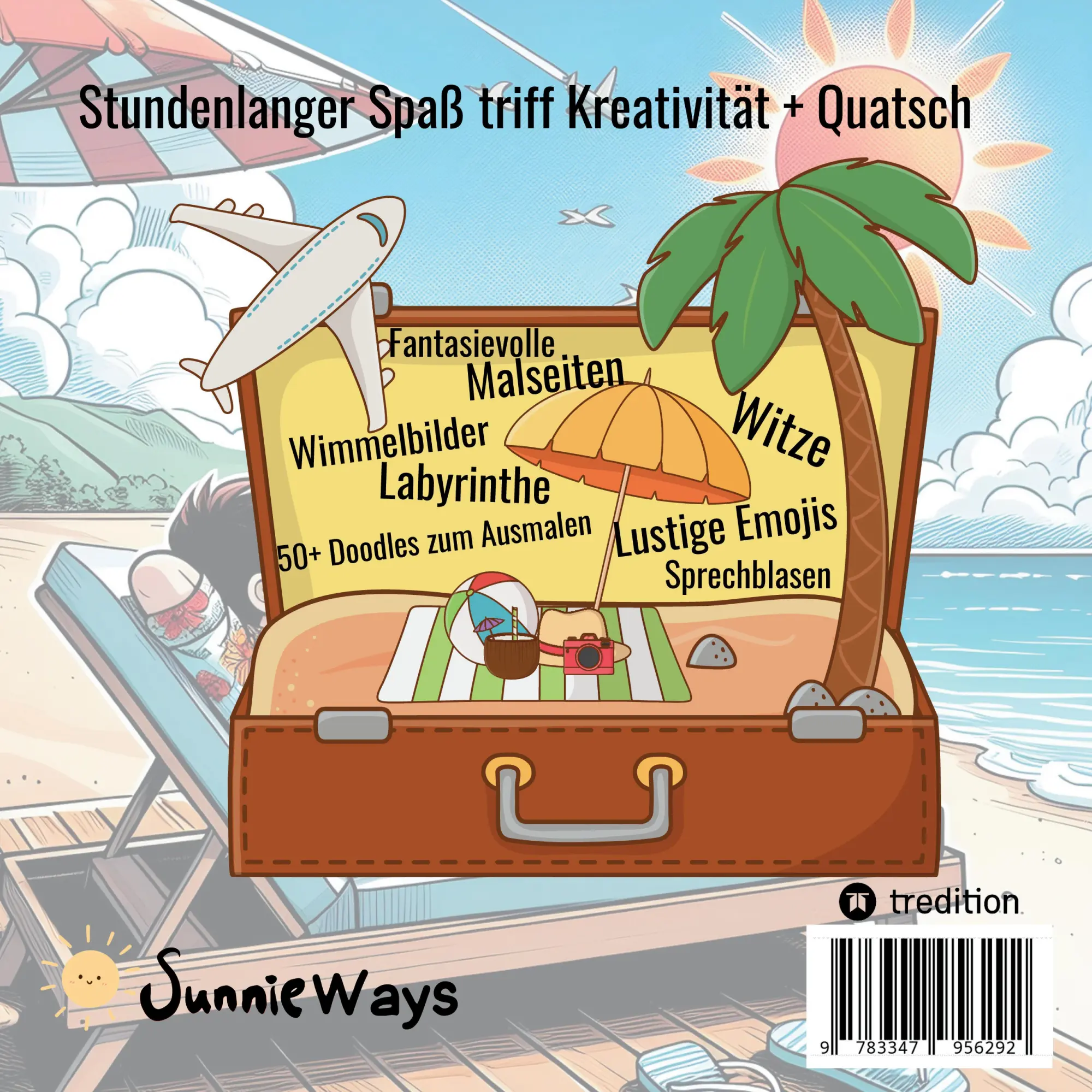 Rückseite: 9783347956292 | Mitmachbuch für Jungen Sommer - Für clevere Kinder 8-12 Jahre -...