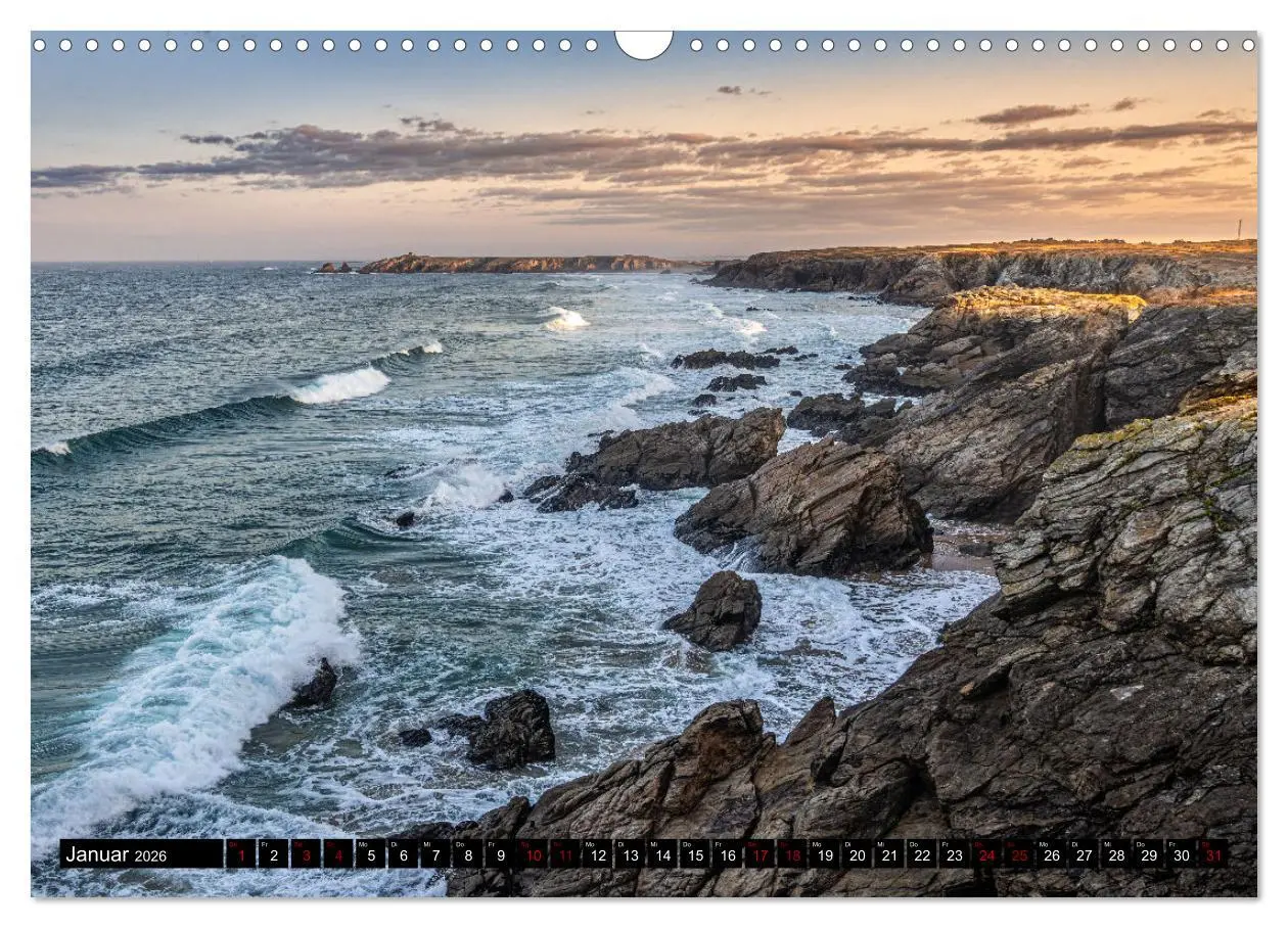 Bild: 9783457606292 | Côte Sauvage - Die wilde Küste der Bretagne (Wandkalender 2026 DIN...