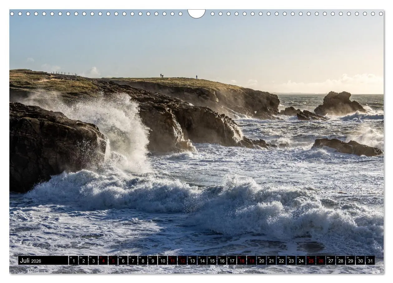 Bild: 9783457606292 | Côte Sauvage - Die wilde Küste der Bretagne (Wandkalender 2026 DIN...