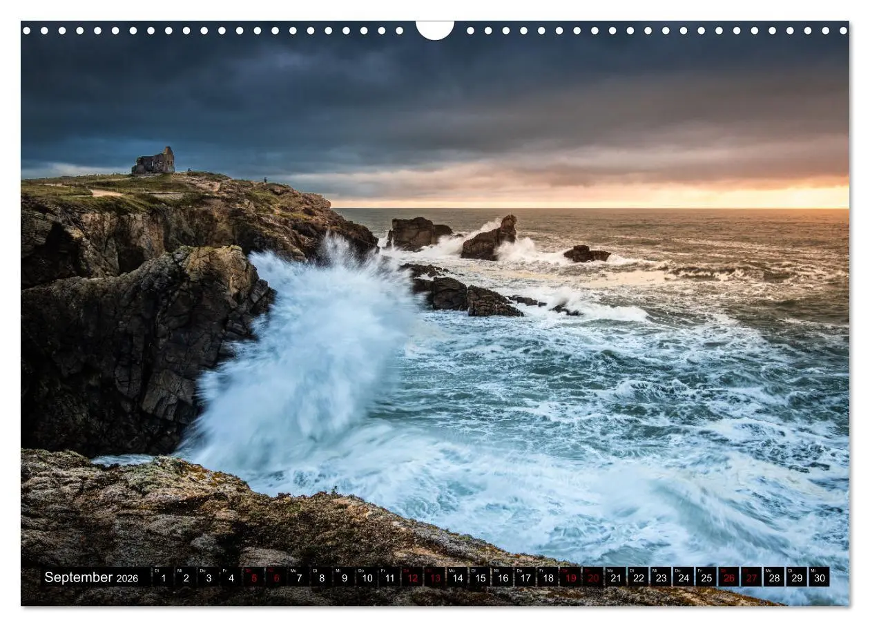 Bild: 9783457606292 | Côte Sauvage - Die wilde Küste der Bretagne (Wandkalender 2026 DIN...