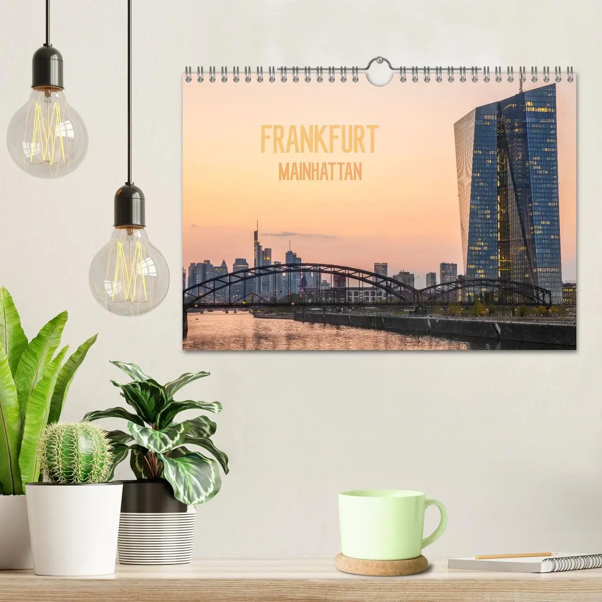 Bild: 9783457916292 | Frankfurt Mainhattan (Wandkalender 2026 DIN A4 quer), CALVENDO...