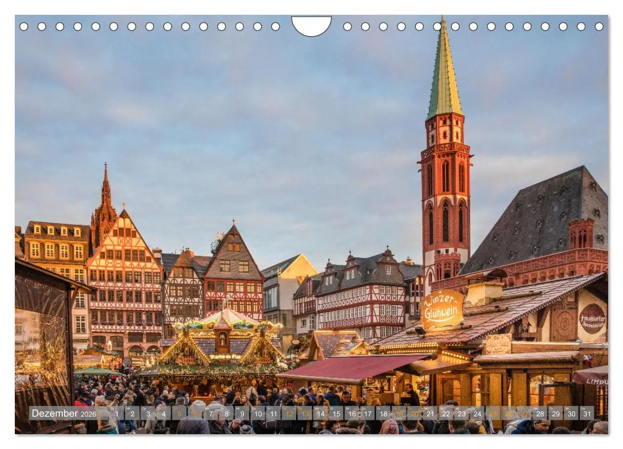 Bild: 9783457916292 | Frankfurt Mainhattan (Wandkalender 2026 DIN A4 quer), CALVENDO...