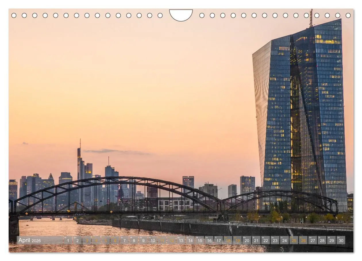 Bild: 9783457916292 | Frankfurt Mainhattan (Wandkalender 2026 DIN A4 quer), CALVENDO...