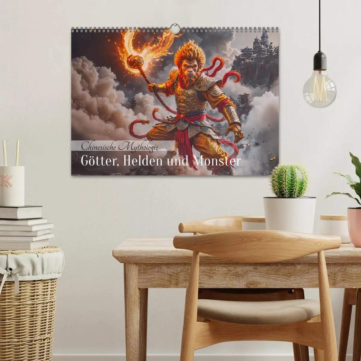 Bild: 9783516626292 | Chinesische Mythologie - Götter, Helden und Monster (Wandkalender...