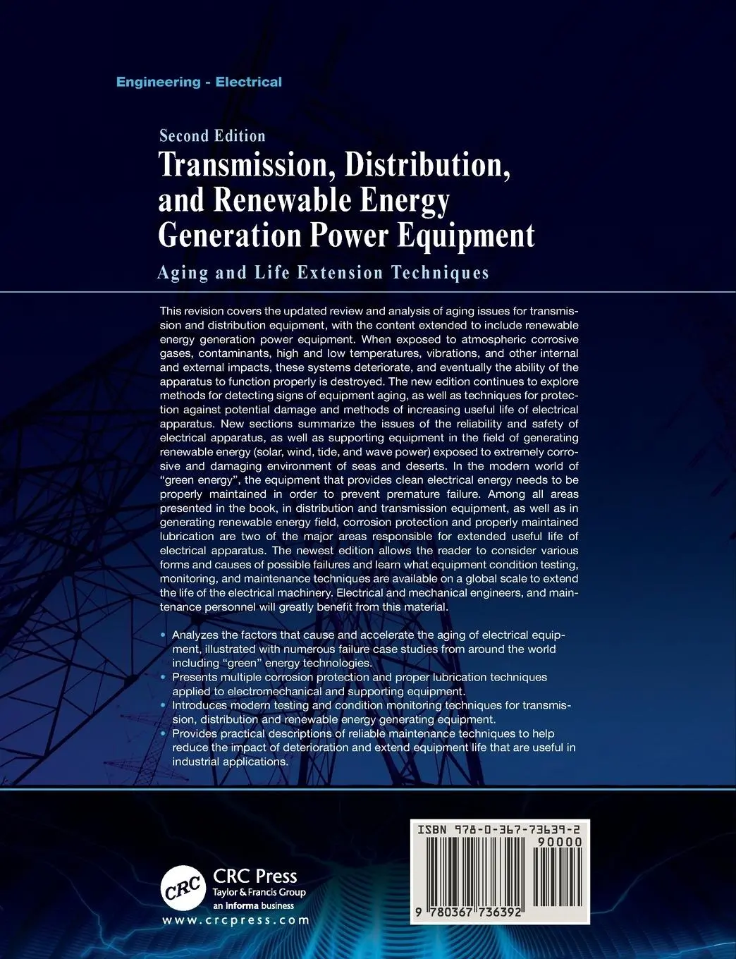 Rückseite: 9780367736392 | Transmission, Distribution, and Renewable Energy Generation Power...