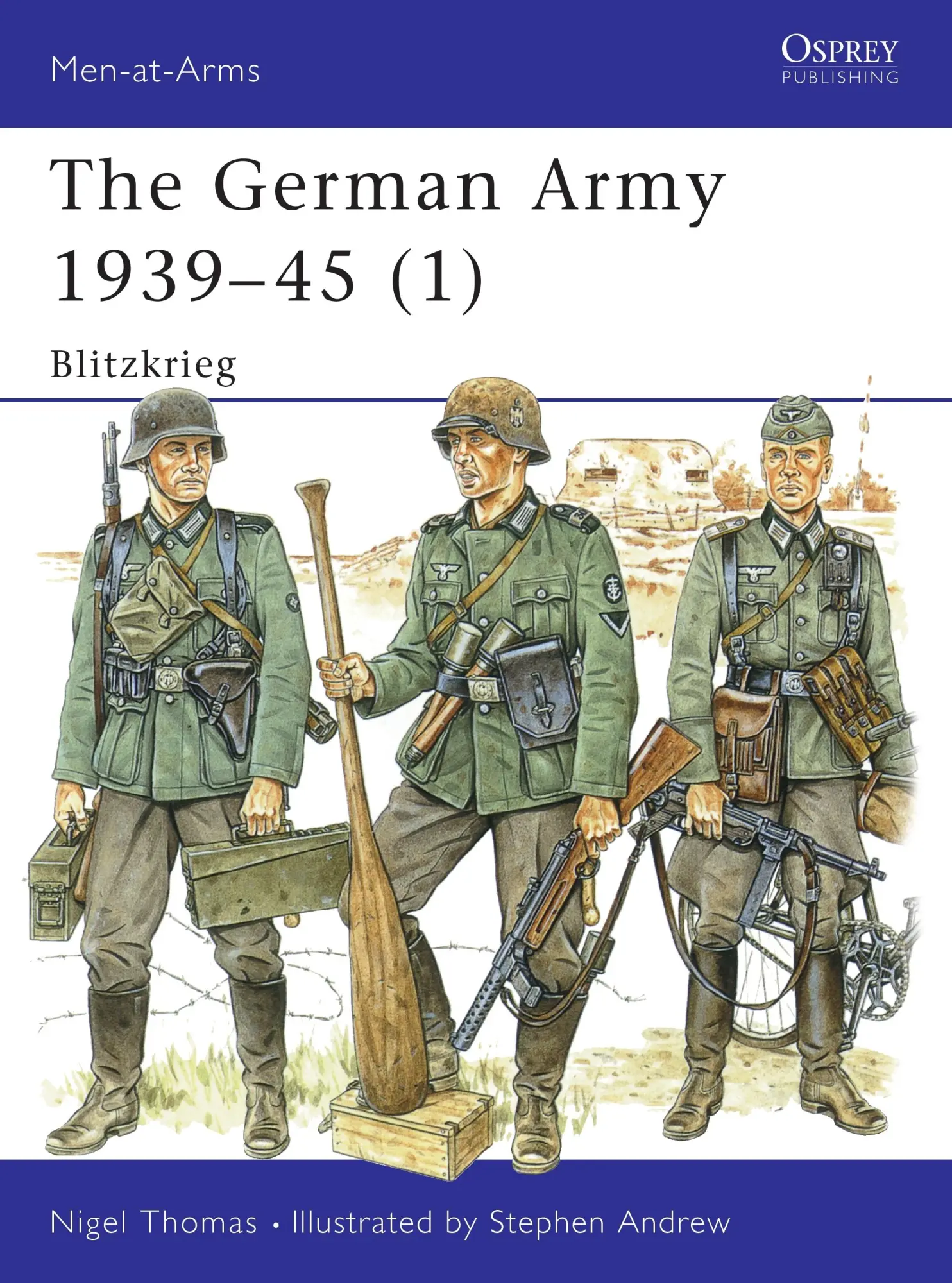 Cover: 9781855326392 | The German Army 1939-45 (1) | Blitzkrieg | Nigel Thomas | Taschenbuch
