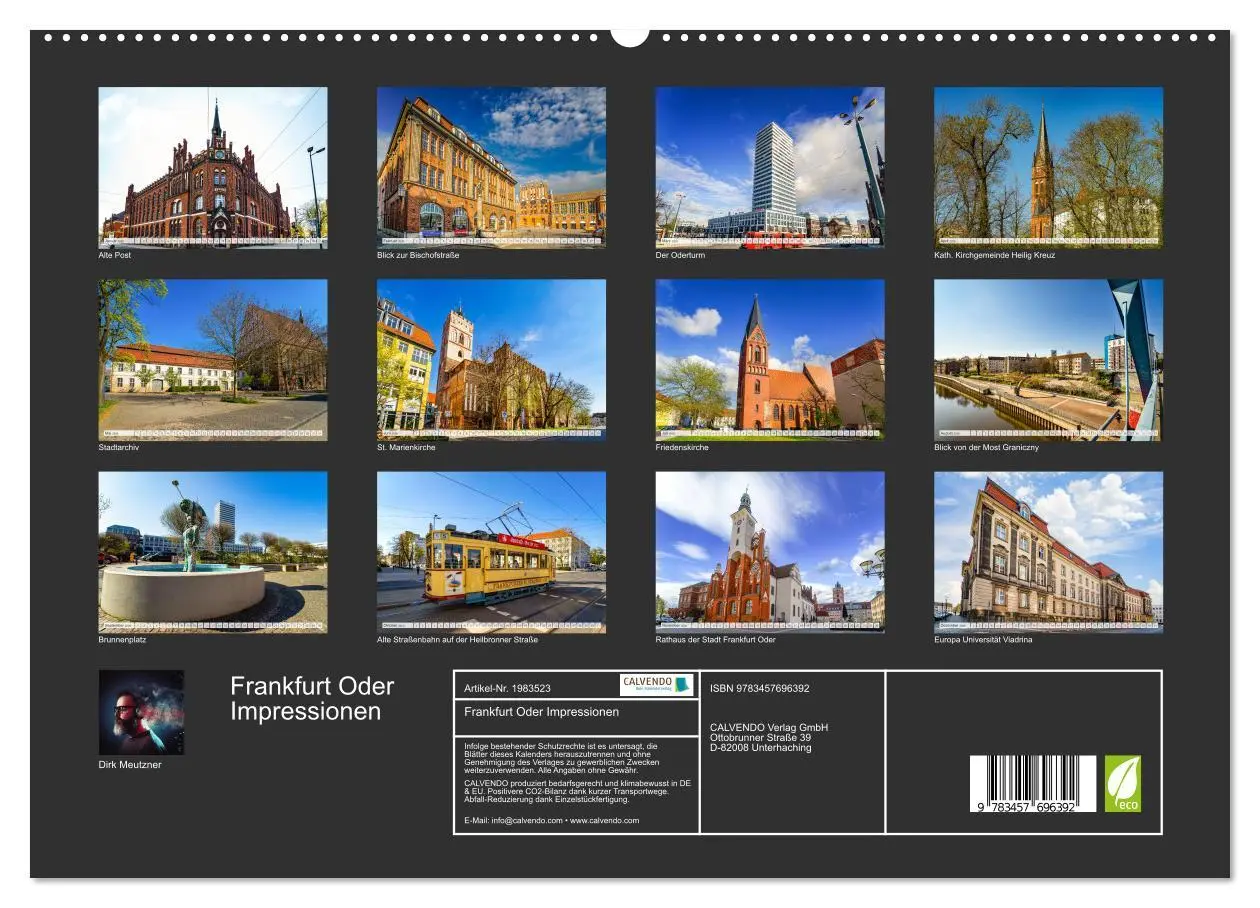 Bild: 9783457696392 | Frankfurt Oder Impressionen (hochwertiger Premium Wandkalender 2026...