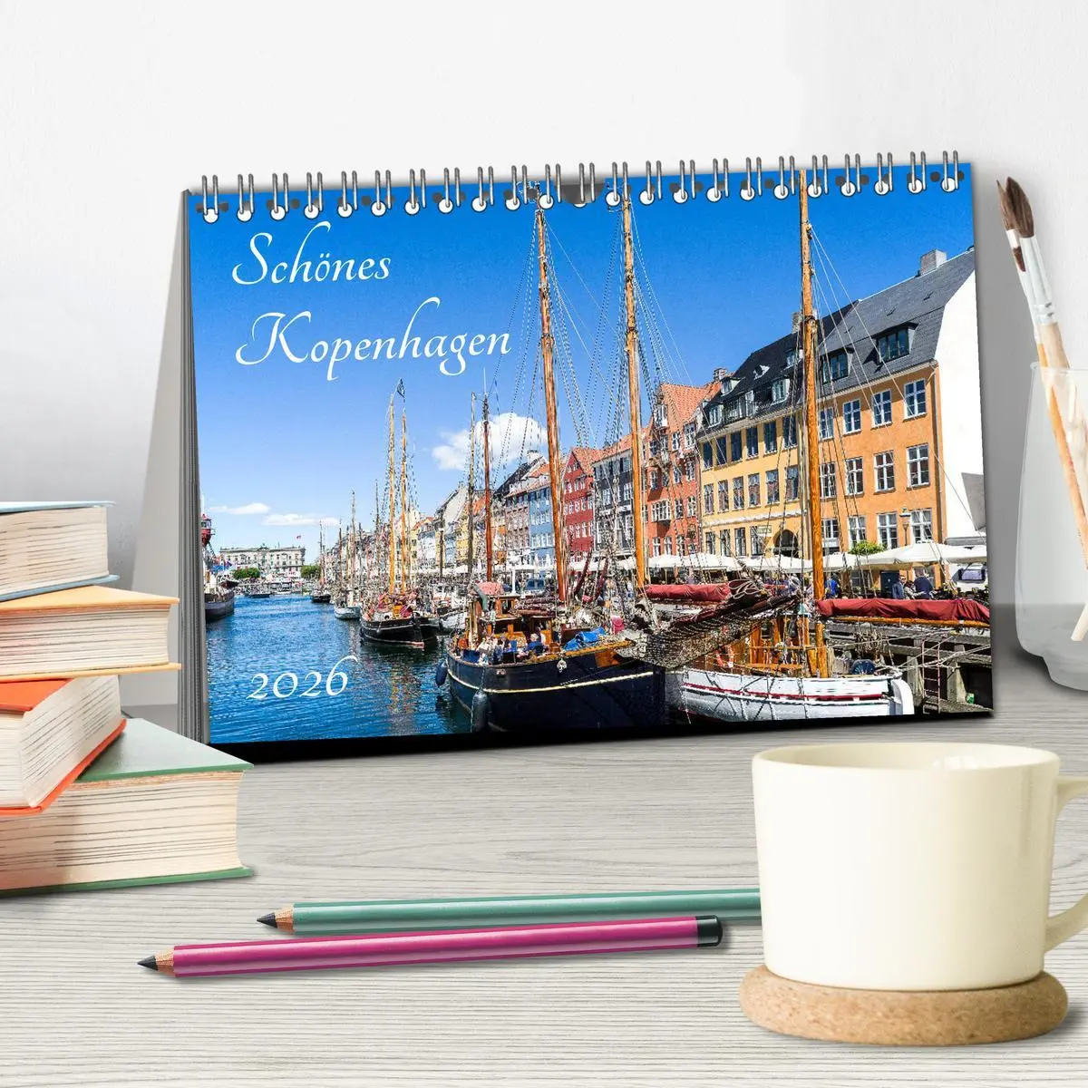 Bild: 9783457906392 | Schönes Kopenhagen (Tischkalender 2026 DIN A5 quer), CALVENDO...