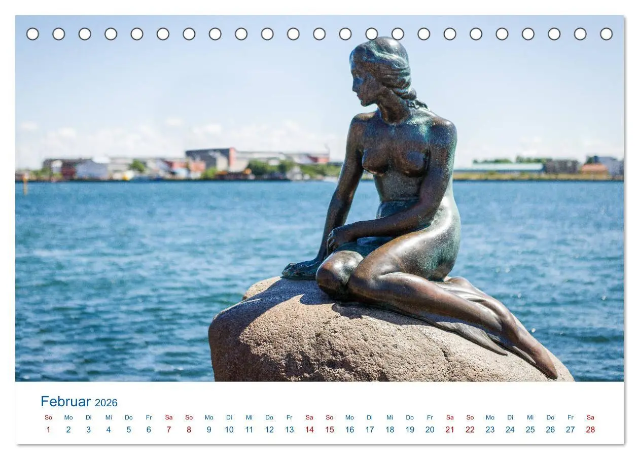 Bild: 9783457906392 | Schönes Kopenhagen (Tischkalender 2026 DIN A5 quer), CALVENDO...