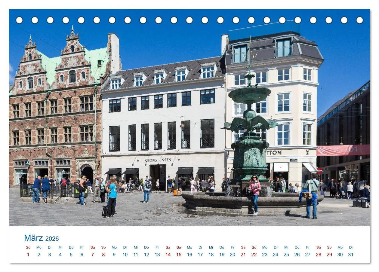 Bild: 9783457906392 | Schönes Kopenhagen (Tischkalender 2026 DIN A5 quer), CALVENDO...