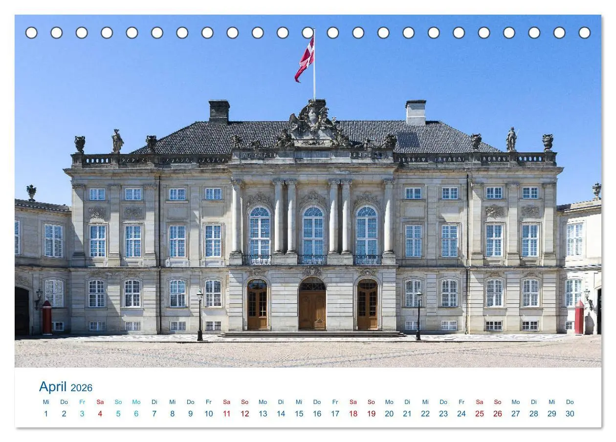 Bild: 9783457906392 | Schönes Kopenhagen (Tischkalender 2026 DIN A5 quer), CALVENDO...