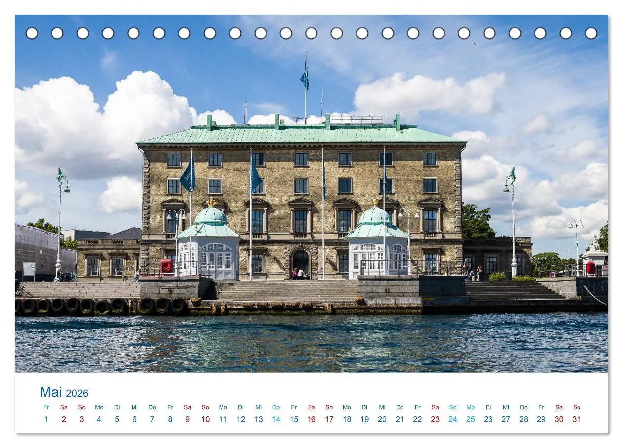 Bild: 9783457906392 | Schönes Kopenhagen (Tischkalender 2026 DIN A5 quer), CALVENDO...