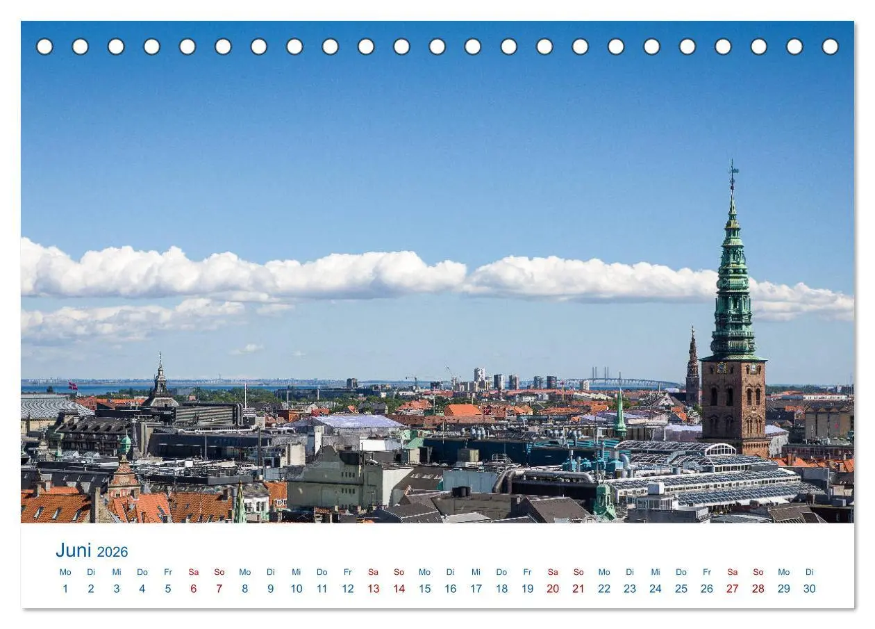 Bild: 9783457906392 | Schönes Kopenhagen (Tischkalender 2026 DIN A5 quer), CALVENDO...
