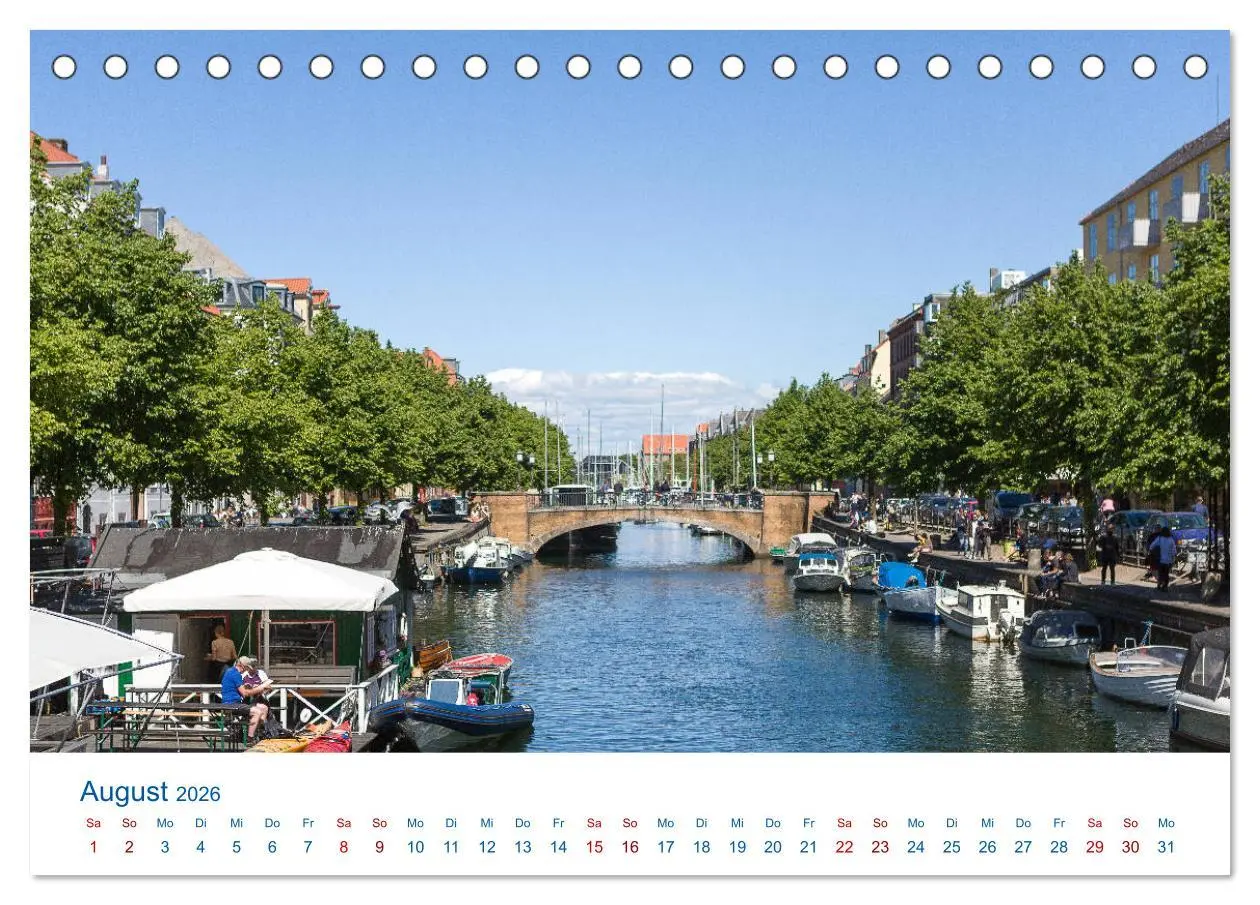 Bild: 9783457906392 | Schönes Kopenhagen (Tischkalender 2026 DIN A5 quer), CALVENDO...