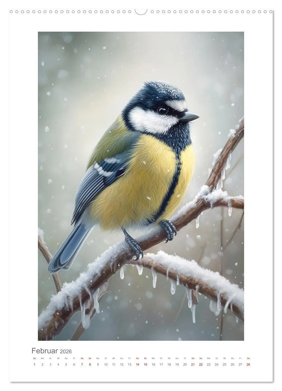 Bild: 9783516306392 | Buntstiftzeichnungen (hochwertiger Premium Wandkalender 2026 DIN A2...