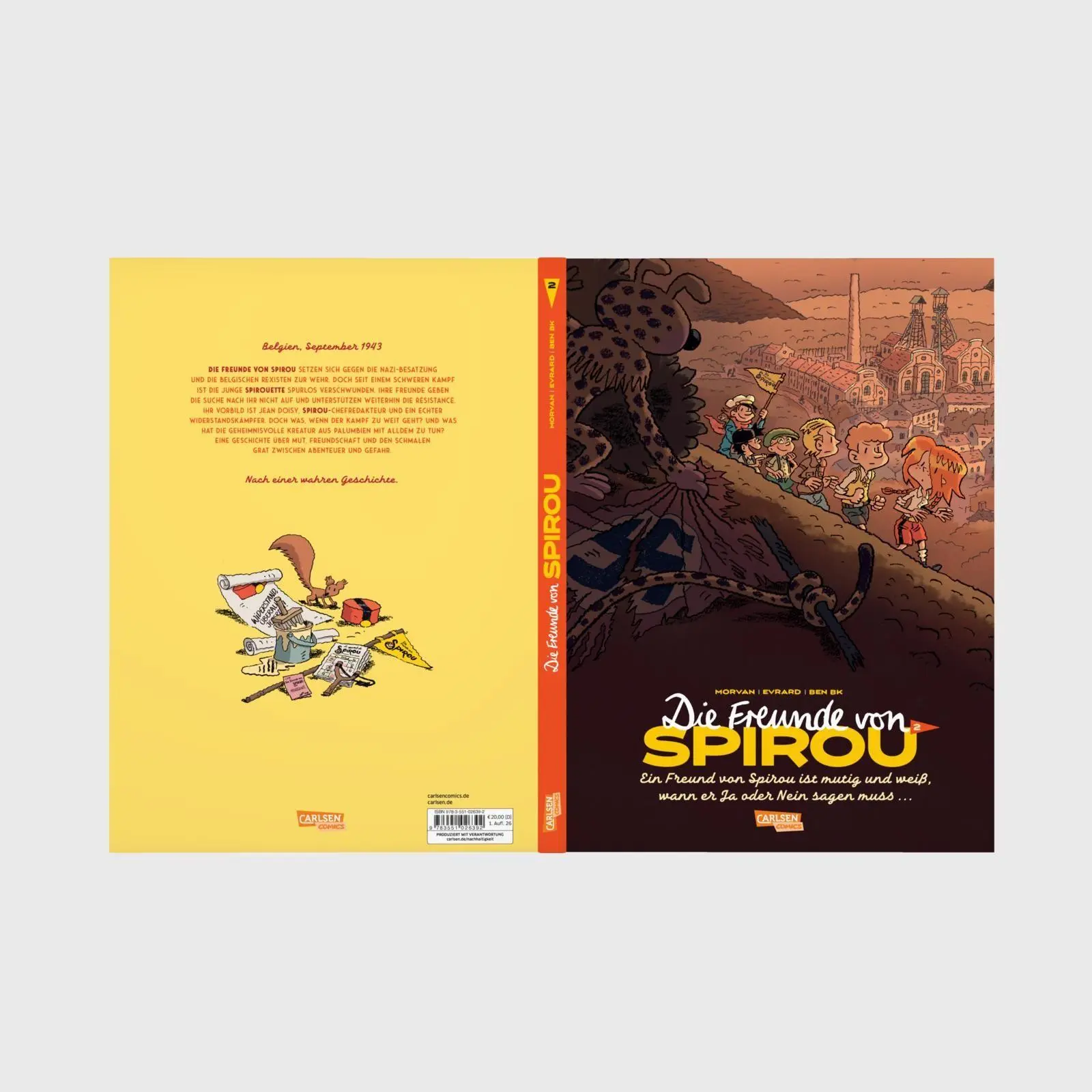 Bild: 9783551026392 | Die Freunde von Spirou 2 (Die Freunde von Spirou 2) | Morvan | Buch