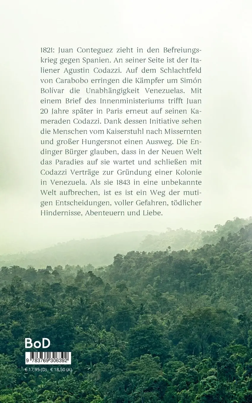 Rückseite: 9783769306392 | Das Codazzi Projekt | Burkhard Schröder | Taschenbuch | 498 S. | 2024