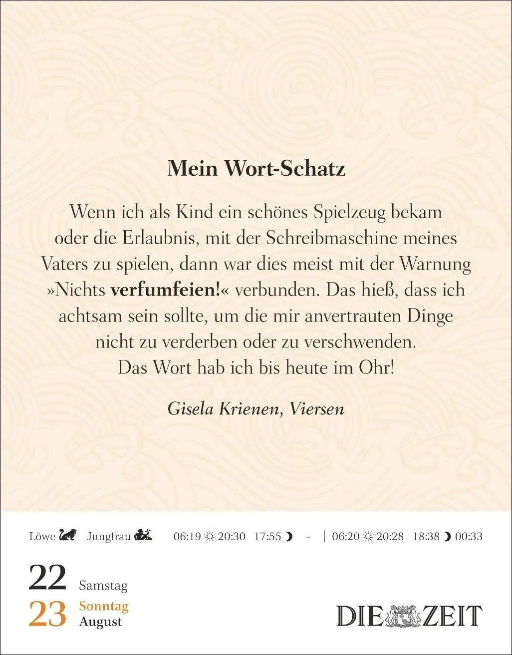 Bild: 9783840036392 | Was mein Leben reicher macht Tagesabreißkalender 2026 -...