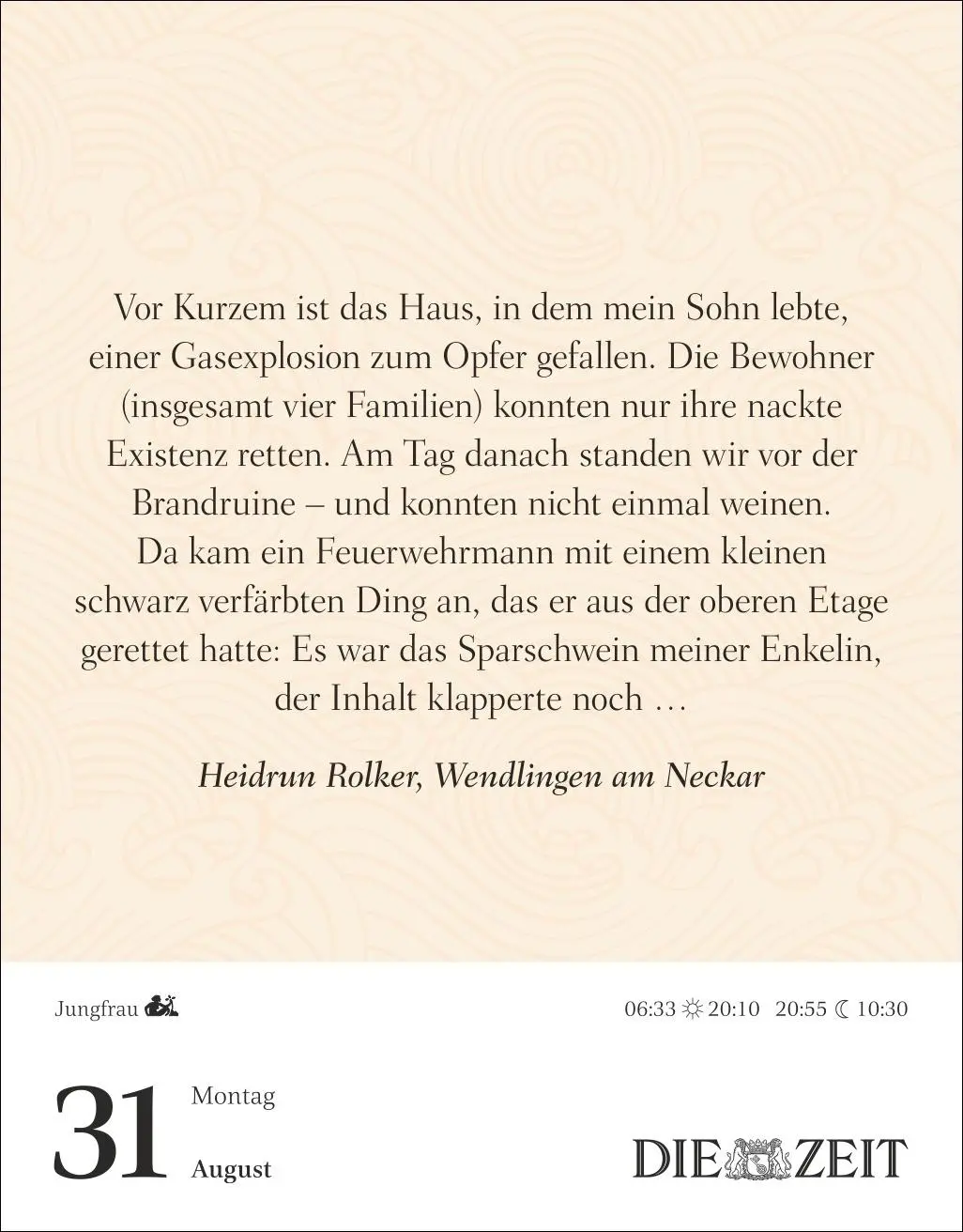 Bild: 9783840036392 | Was mein Leben reicher macht Tagesabreißkalender 2026 -...