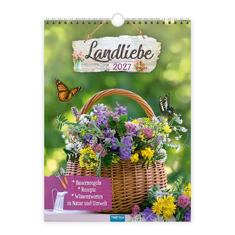 Cover: 9783988026392 | TRÖTSCH - Classickalender Landliebe 2027 | Wandkalender | KG | 24 S.