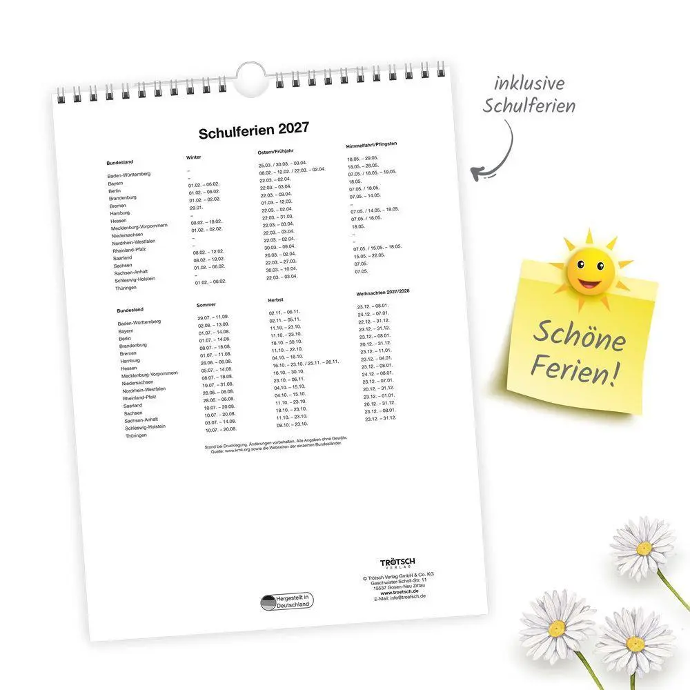 Bild: 9783988026392 | TRÖTSCH - Classickalender Landliebe 2027 | Wandkalender | KG | 24 S.
