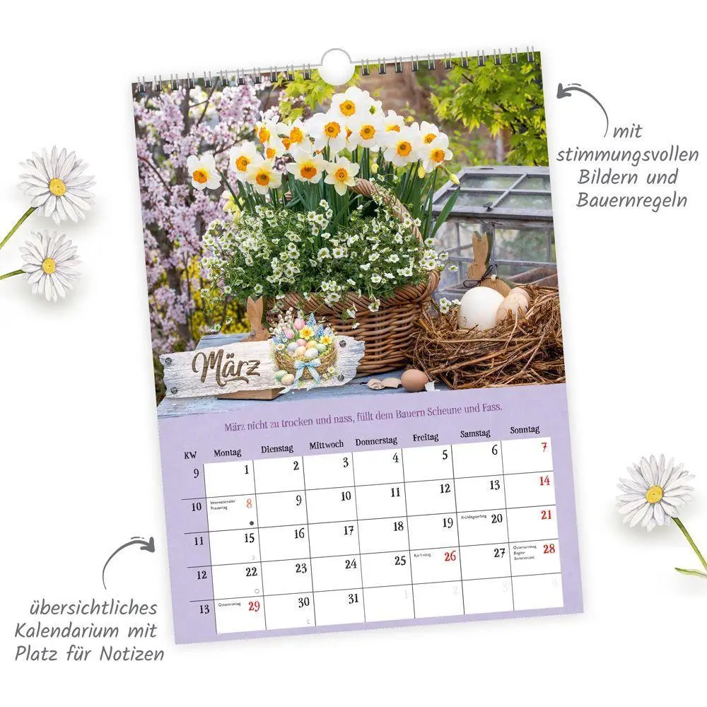 Bild: 9783988026392 | TRÖTSCH - Classickalender Landliebe 2027 | Wandkalender | KG | 24 S.